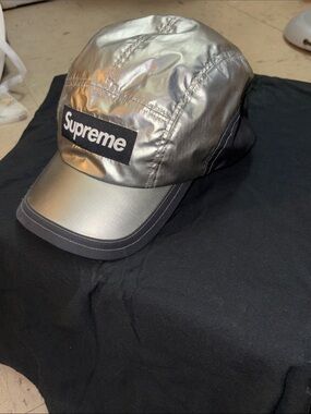 Supreme | Accessories | Supreme Reflective Ripstop Camp Cap